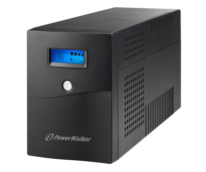 UPS (zasilacz awaryjny) POWERWALKER Line-Interactive 3000VA SCL 4xSchuko, RJ11/RJ45 IN/OUT, USB, LCD VI 3000 SCL